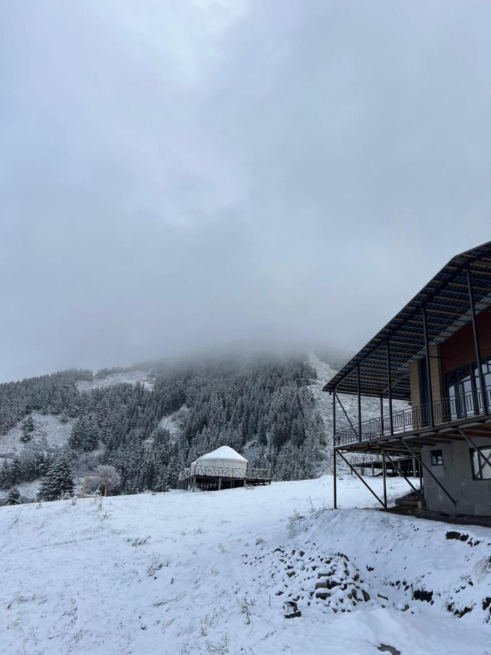 Ethno Complex Ala Kuch Hotel Kaindy Exterior photo