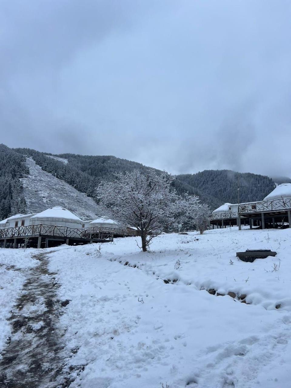 Ethno Complex Ala Kuch Hotel Kaindy Exterior photo